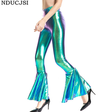 NDUCJSI-mallas Push Up de sirena para Mujer, Leggings sexys de cintura alta, estilo pez Punk, para entrenamiento 2024 - compra barato
