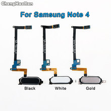 ChengHaoRan For Samsung Galaxy Note 4 N910 N910C N910A N910F Fingerprint Sensor Scanner Flex Cable Home Button Return Key 2024 - buy cheap