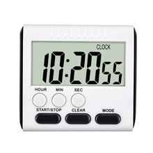 2019 New 1Pcs Super Thin LCD Digital Screen Kitchen Timer Square Cooking Count Up Countdown Alarm Magnet Clock Accessories 2024 - buy cheap