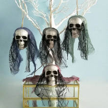 Halloween Creepy Hanging Ghost Props Halloween DIY Party decor Cute Horror Skull skeleton hanging ghost Bar club Decoration 2024 - buy cheap