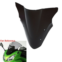 Мотоцикл двойной пузырь лобовое стекло Защита ветрового стекла для Kawasaki Ninja 650 EX650 ER6F 2012-2016 2024 - купить недорого