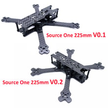 Source one 5" 5inch V0.1 / V0.2 225 225mm with 4mm arm X frame FPV Racing Drone Quadcopter Frame Kit 2024 - buy cheap