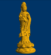 3D Model relief  for cnc in STL format Goddess Of Mercy_2 2024 - buy cheap