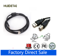 USB-кабель 5 футов, 1,5 м, Шнур 2,0 для HP LaserJet M602n P1005 P1006 P1102w P1505n P3015dn 2024 - купить недорого