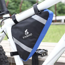 Bolsa de tubo de Marco reflectante para bicicleta, bolsa triangular para bicicleta de montaña, bolsa para bicicleta de montaña 2024 - compra barato