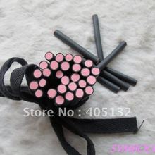 m-43 Free Shipping 100pcs 5mm Pink&Black Cane Polymer Clay Cane Fancy Nail Art  Polymer Clay Cane 2024 - buy cheap