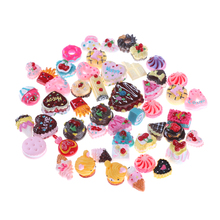 10Pcs Mini Play Food Cake Biscuit Donuts For  For  Dolls Candy Sweet Food Accessories Dolls Miniature Pretend Toy Randomly 2024 - buy cheap
