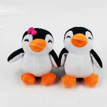 20pcs/lot 11cm Cute Mini lovers Penguin Plush Toys Stuffed Soft Animals plush Kawaii doll for baby kids gifts free shipping 2024 - buy cheap