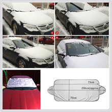 2018 новый автомобильный Снежный лед солнцезащитный чехол для Fiat freeont Doblo 695 FCC4 500e Viaggio Strada 500C 2024 - купить недорого