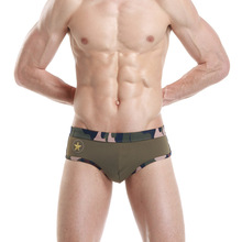 Sexy Mens Slip Cueca Male Panties Underpants Briefs Camouflage Underwear Shorts Men Briefs Breathable Brand Men Underwear 2024 - buy cheap
