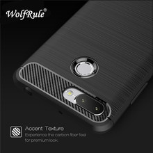 Para funda Xiaomi Redmi 6 funda a prueba de golpes TPU suave cepillado funda trasera para Xiaomi Redmi 6 funda Xiomi Redmi 6 Fundas 2024 - compra barato