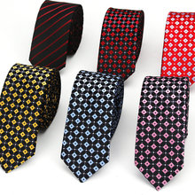 Corbatas clásicas a cuadros para hombre, trajes de boda, corbata de cuello para negocios, corbata delgada de 5cm de ancho, novedad 2024 - compra barato