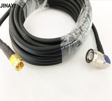 RG58 50-3 TNC Right Angle Male to SMA Male Plug Connector RF Coaxial Coax Pigtail Cable 50ohm 1m 5m 10m 15m 2024 - buy cheap