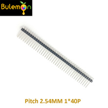 10pcs/lot 15MM Single Row Pin 1*40P  Pin Header Pitch 2.54MM Straight Long Needle 2024 - buy cheap