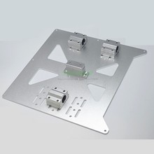 SWMAKER Wanhao-impresora 3D duplicadora i3, Kit de placa de aluminio Y carro V3 con bloque de rodamiento SC8UU + soporte de correa de metal mejorado 2024 - compra barato