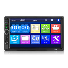 7018B Car Audio 7 Inch 2 DIN Autoradio Stereo Touch Screen Auto Radio Video Car MP5 Player Support Bluetooth TF USB FM AUX Port 2024 - buy cheap