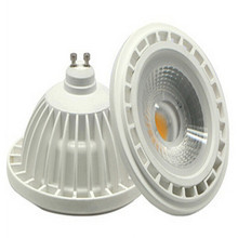 Luz LED COB regulable AR111, 15W, ES111,QR111, carcasa blanca, AC85-265V de foco GU10 G53, envío gratis (20 unids/lote) 2024 - compra barato