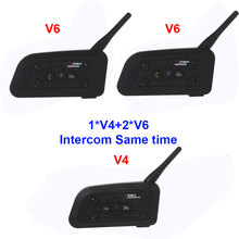 3Pcs/Lot EJEAS V4C+2V6C For Football Referee Earpiece Waterproof BT Interphone Soccer Referee Intercom Systems Interphone 2024 - buy cheap
