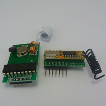 433 MHz para Arduino Encode decodificador RF inalámbrico remoto ajustable retardo tiempo enlace Kit 2024 - compra barato