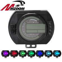 12500 RPM Motorcycle Speedometer LCD MPH Digital Odometer 7 Colors Backlight Motorbike Speedometer Tachometer 2024 - buy cheap