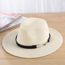 MAERSHEI Summer casual sun hats for women fashion jazz straw for man beach sun straw Panama hat Wholesale and retail 2024 - buy cheap