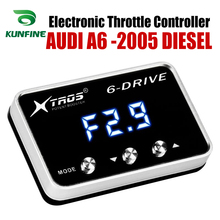 Controlador eletrônico de acelerador automotivo, potente do acelerador de corrida para audi a6 2005, acessórios para tuning a diesel 2024 - compre barato