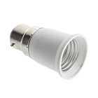 Icoco branco b22 para e27, suporte de lâmpada para soquete, adaptador de extensor de plugue, conversor de soquete - compare preços