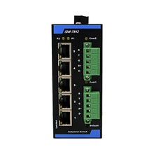IDM-7842 Modbus gateway, interruptor Ethernet de 2 canales, RS485/232, puerto serial, 5 puertos, tcp 2024 - compra barato