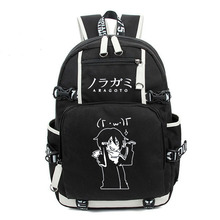 Mochila japonesa para cosplay de anime, bolsa escolar estampada de lona com grande capacidade, bolsa de ombro para viagem 2024 - compre barato