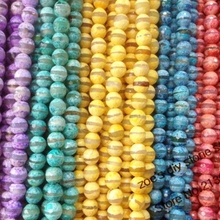 8MM 96Pcs-2strands/Pack 100% Natural Semi-precious Stone Loose Strands A Line Colorful Style Jewelry Beads 2024 - buy cheap