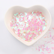 10g(1500 Pcs)/Pack Mixed Colors 2*6mm Moon Shape Loose Sequins DIY nail art, Jewelry Making, Wedding Decoration confetti Craft 2024 - buy cheap