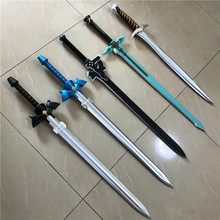 80 см меч искусство онлайн САО киригая Kazuto Elucidator/Темный Repulser Косплей Prop Sword PU пена 2024 - купить недорого