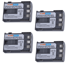 PowerTrust-batería para cámara Digital Canon 350D 400D G7 G9 S30 S40, 7,4 V, 1400mAh, NB-2L, NB 2L, NB 2LH, paquete de 4 Uds. 2024 - compra barato