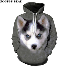 Anime Dog Hoodies Sweatshirts Men Tracksuits Hooded Coat Streetwear Clothing 3D Pullover Animal Prints 6xl Drop Ship ZOOTOP BEAR 2024 - buy cheap