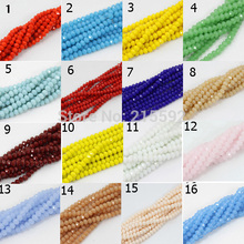 Wholesale Faceted Glass Crystal Beads Mix Color 6MM Loose Beads Strands DIY Beads Jewelry Accessories Free Shipping CB001 2024 - buy cheap