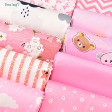 DwaIngY10pcs/lot Cartoon series Twill Cotton Fabric For Patchwork Cloth DIY,Sewing,Quilting/Quarters Material Doll 20*25cm/pcs 2024 - buy cheap