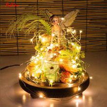 2/5/10 Meters LED Star String Light Copper Wire String Holiday Outdoor Fairy Lights For Christmas Party Wedding Decoration 5z 2024 - buy cheap