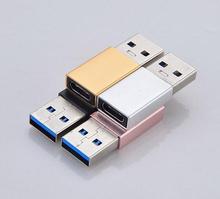 Адаптер USB 3,1 типа C, адаптер USB 3,0 для мужчин и женщин, конвертер адаптера для Macbook Huawei P9 Xiaomi 4C Nexus 5X 6P 2024 - купить недорого