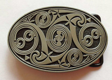Western belt buckle with black coating SW-B2036 suitable for 4cm wideth belt with continous stock free shipping 2024 - buy cheap