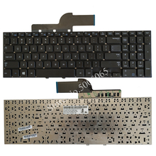 Novo teclado para laptop samsung, teclado preto eua para samsung 2024 - compre barato