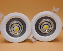 12pcs x Free Shipping Dimmable/No-Dimmable 12W/15W Recessed COB led ceiling down light with led driver Waterproof IP65 AC85-265V 2024 - buy cheap