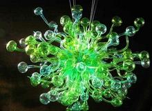 Lâmpada pendente de esferas de cristal de led em forma de flor moderna 2024 - compre barato