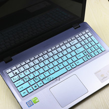 Cubierta protectora de silicona para teclado de ordenador portátil, accesorio para Asus A555U, A541U, F555Y, D555Y, F555, X555S, F555UJ, R556L, X552W, 15,6 pulgadas 2024 - compra barato