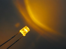 100 шт. 3 мм Ультра ярсветодиодный ы, лампы, плоский верхний желтый для 100 бесплатных резисторов 3 мм светоизлучающий диод 3 мм Большой/широкоугольный светодиодный ОД 2024 - купить недорого