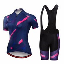 2018 костюм Джерси для горного велосипеда Женский комплект для велоспорта MTB Одежда дышащая велосипедная Одежда Майо Ciclismo Джерси Спортивная одежда для девочек 2024 - купить недорого