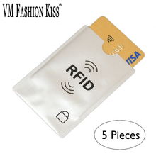 VM FASHION KISS-lector de bloqueo de Anti Rfid, 5 y 10, candado para tarjetas de identificación, funda de aluminio de Metal con protección Rfid 2024 - compra barato