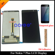 100% tested  Grade AAA LCD Display For Nokia 7 plus  LCD For Nokia 7 Plus TA- 1046 LCD Screen Touch  Digitizer Assembly 2024 - buy cheap