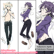 Funda de almohada de Anime Kiznaiver Katsuhira Agata & Yoshiharu Hisomu, funda de almohada japonesa, accesorios de abrazaderas decorativas para el cuerpo 2024 - compra barato