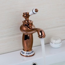 Hello Luxury Design Rose Golden Faucet torneira 97150/0 Bathroom Wash Basin Sink Faucet Deck Mount Single Handle Mixer Tap 2024 - buy cheap