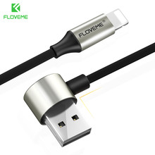 FLOVEME-Cable USB 2 en 1 para iPhone X, 7, 6 s, cargador de 5s, carga rápida para iluminación, Cable USB para iPad, Cabo para teléfono móvil 2024 - compra barato